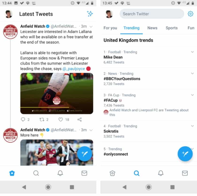 صورة لـ تطبيقات Android الأكثر شعبية في متجر Google Play | 15._Twitter___8_-mlU9COfs-DzTechs