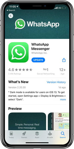 صورة لـ كيفية تمكين الوضع المظلم على WhatsApp لنظام Android و iOS | 1_2-Cc7o7Ofs-DzTechs
