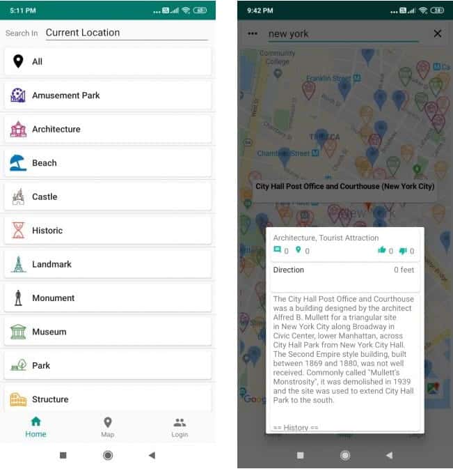 صورة لـ أفضل تطبيقات تخطيط السفر للحصول على أدلة مجانية للمدن والمسارات المُوصى بها | 2._WhatsHere-6lWWZJfs-DzTechs