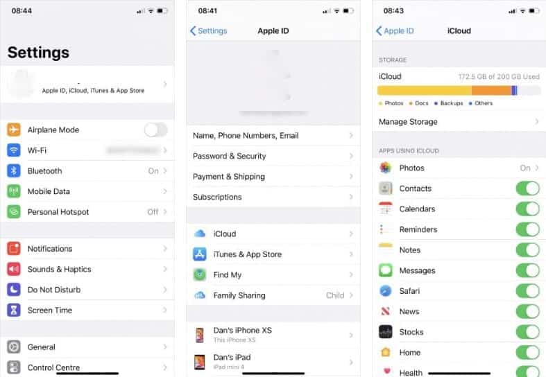 صورة لـ مشاكل iCloud الشائعة (وكيفية إصلاحها على iPhone أو iPad) | 2._iCloud_Doesn25E225802599t_Sync_Data_Across_Devices-PFhmeJfs-DzTechs