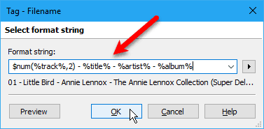 صورة لـ كيفية نقل الموسيقى من iPod قديم إلى الكمبيوتر أو الـ iPhone | 23_Select_format_string-5MxWcJfs-DzTechs