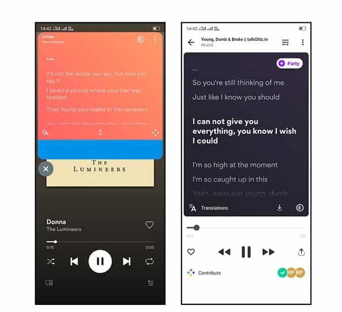 صورة لـ أفضل تطبيقات كلمات الأغاني لأجهزة Android و iOS | 81-7Z9bFJfs-DzTechs