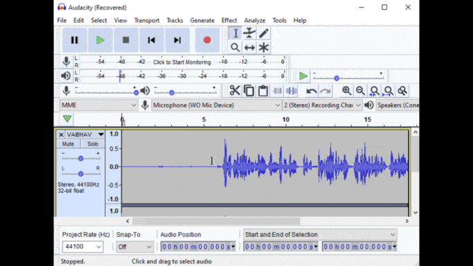 صورة لـ كيفية إزالة الصمت من ملفات MP3 الصوتية تلقائيًا | Audacity-Silence-Monitor-DzTechs