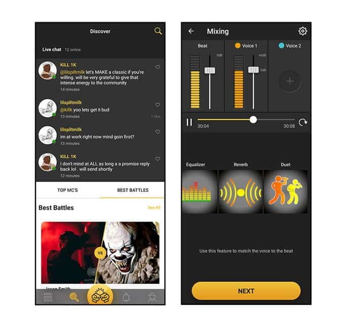صورة لـ أفضل التطبيقات لمغني الراب الطموح لمساعدتك على النمو | BattleMe-K85oEJfs-DzTechs