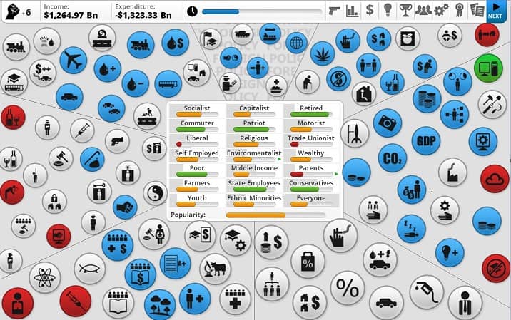 صورة لـ أفضل الألعاب التي يمكن لعبها على أجهزة Chromebook (2023) | Democracy_3_Screenshot_02-a4GeIJfs-DzTechs