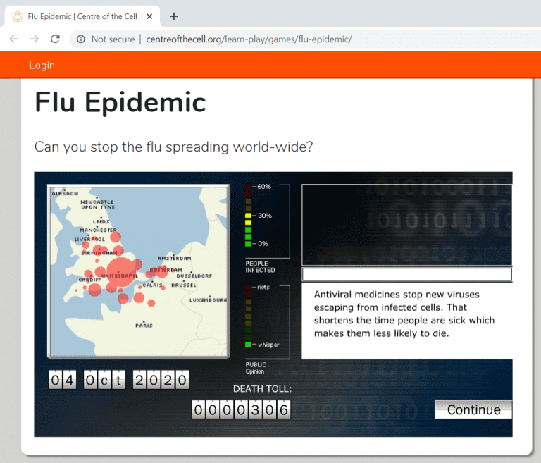 صورة لـ أفضل الألعاب المُتعلقة بالأوبئة على الإنترنت والتي يمكنك لعبها على الفور! | Flu_Epidemic-YmG4pQfs-DzTechs