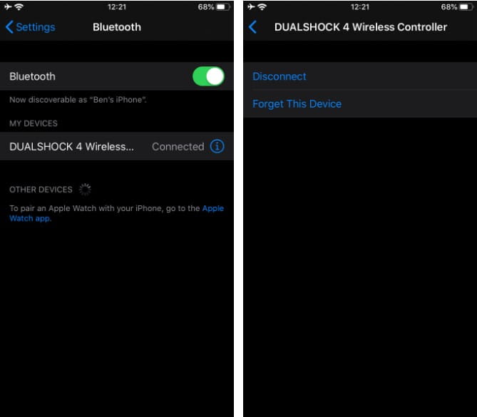 صورة لـ كيفية توصيل جهاز التحكم (يد التحكم) في الألعاب بـ iPad أو iPhone | How_to_Connect_PS4_Controller_to_iPhone-yeePfJfs-DzTechs