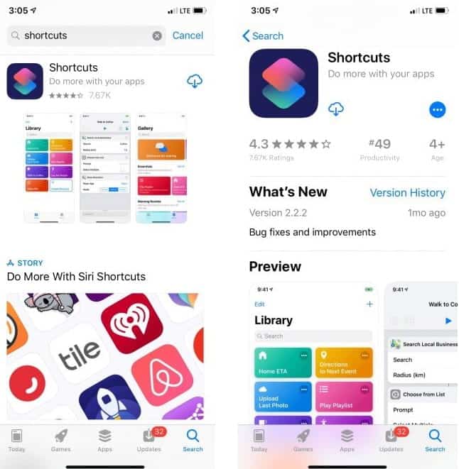 صورة لـ كيفية استخدام اختصارات Siri مع Spotify | Install_Shortcuts-AasdgJfs-DzTechs