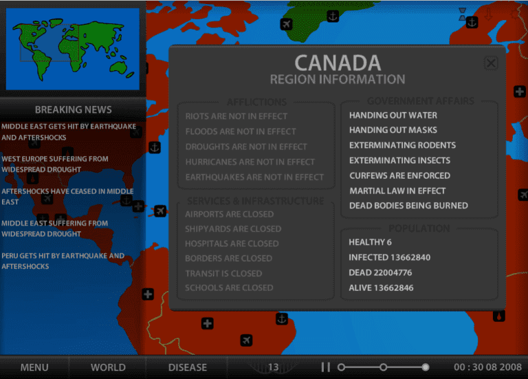 صورة لـ أفضل الألعاب المُتعلقة بالأوبئة على الإنترنت والتي يمكنك لعبها على الفور! | Pandemic_2-qxG4pQfs-DzTechs