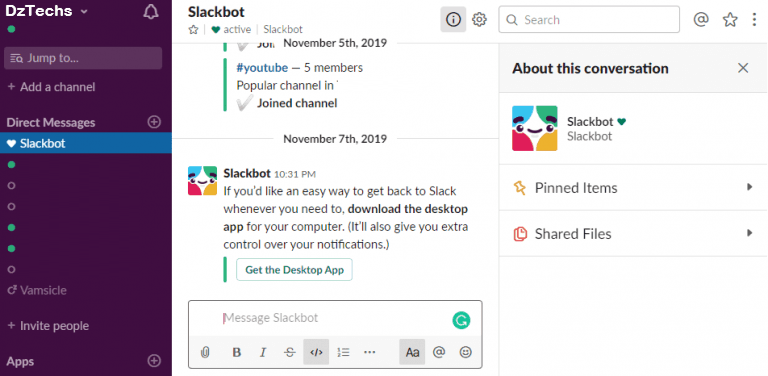 صورة لـ أفضل أدوات الإنتاجية للمدونين التي يتم استخدامها في سير العمل في DzTechs | Slack_768x376-mLVi2Jfs-DzTechs