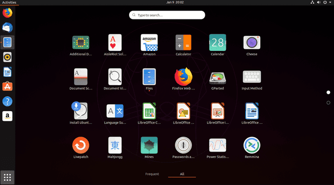 صورة لـ هل Ubuntu مُميزة حقًا؟ الأشياء التي تجعل التوزيعة من Canonical مُختلفة | UbuntuDifferentOtherDistros_App_Drawer-EN7MKJfs-DzTechs