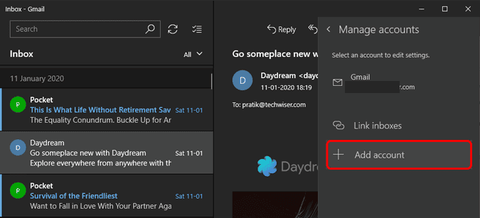 صورة لـ كيفية مزامنة تقويم iCloud الخاص بك مع Windows 10 | add_account_in_ms_mail-wZA80Jfs-DzTechs