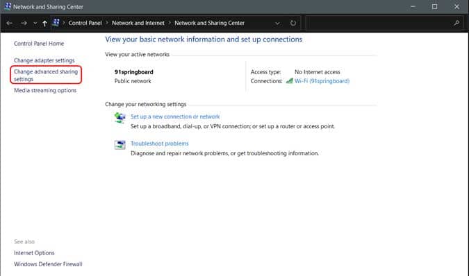 صورة لـ كيفية الوصول إلى مجلدات Windows المشتركة على iPhone و iPad | advanced_sharing-6vmw0Jfs-DzTechs