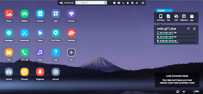 صورة لـ هل يمكنني التحكم في هاتف Android الخاص بي من الكمبيوتر؟ | airdroid-txUpYIfs-DzTechs