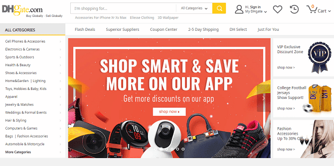 صورة لـ أفضل مواقع التسوق الصينية التي تشحن إلى جميع أنحاء العالم | dhgate_670x334-1CcM3Pfs-DzTechs