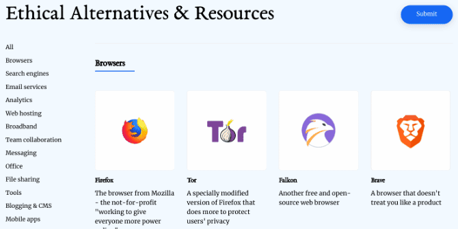 صورة لـ أفضل مواقع الويب لإيجاد بدائل أخلاقية للمنتجات التكنولوجية والأزياء والعلامات التجارية غير العادلة | ethical_alternatives_ethical_net-eGQcxKfs-DzTechs