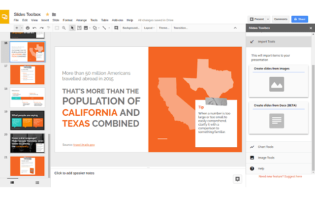 صورة لـ أفضل الإضافات لـ “العروض التقديمية من Google” لتقديم عرض تقديمي مُميز | google_slides_add_ons_1-fQ8tmKfs-DzTechs