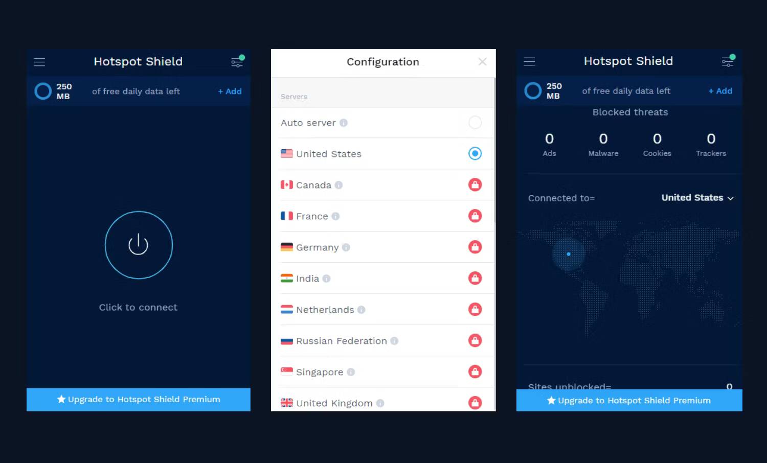 صورة لـ أفضل إضافات VPN المجانية لـ Google Chrome | hotspot-shield-all