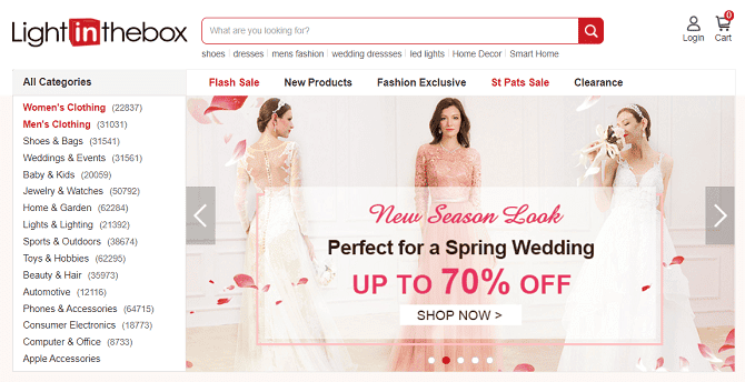 صورة لـ أفضل مواقع التسوق الصينية التي تشحن إلى جميع أنحاء العالم | lightinthebox_670x344-ltdM3Pfs-DzTechs