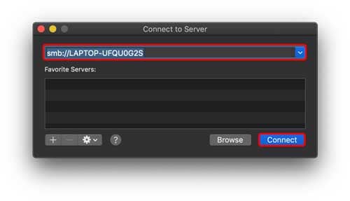 صورة لـ كيفية الوصول إلى مجلدات Windows المشتركة من Mac؟ | smb1-lhdr0Jfs-DzTechs