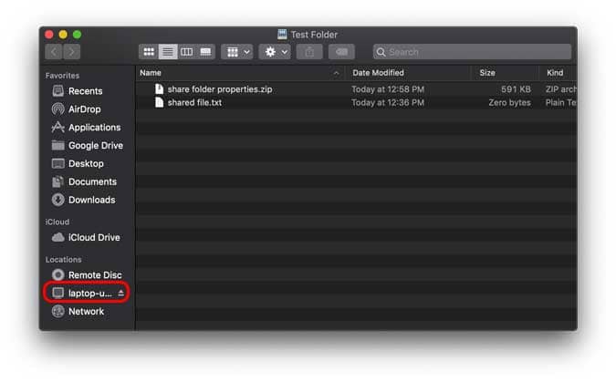 صورة لـ كيفية الوصول إلى مجلدات Windows المشتركة من Mac؟ | smb4_1-o1dr0Jfs-DzTechs