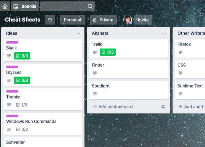 صورة لـ أفضل الأدوات المجانية للتعاون عبر الإنترنت أثناء العمل من المنزل | trello_board_view-TIOXYPfs-DzTechs