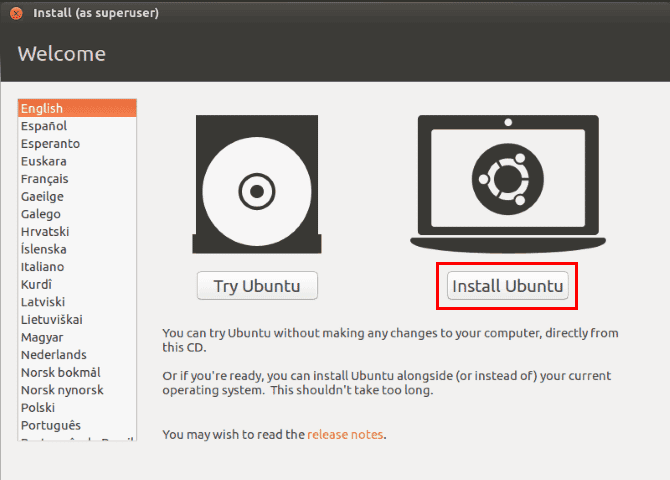 صورة لـ تثبيت Ubuntu على الكمبيوتر باستخدام محرك أقراص USB محمول | 29_VirtualBox_Install_Ubuntu_First_Screen_crop-jhkMWSfs-DzTechs