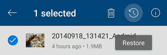 صورة لـ أفضل الطرق لاستعادة الصور المحذوفة على أي جهاز يعمل بنظام Android | 3._onedrive_recycle_bin-4C3MzKfs-DzTechs