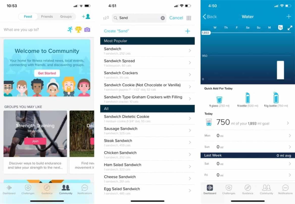 صورة لـ أفضل تطبيقات اللياقة البدنية المجانية لأجهزة iPhone من أجل أن تُبصح نشطًا أكثر | 6._Fitbit-gcfOBSfs-DzTechs