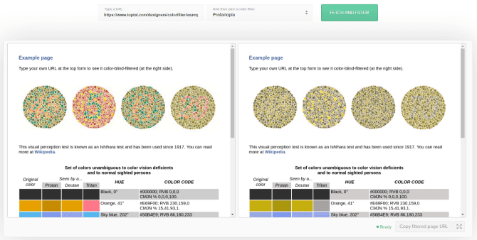 صورة لـ أفضل محاكيات عمى الألوان سهلة الاستخدام عبر الإنترنت | Color_Blind_Simulators_Webpage-wEPh9Rfs-DzTechs
