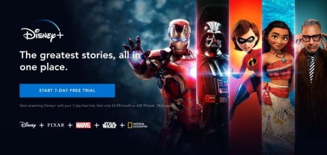 صورة لـ هل يستحق الحصول على إشتراك Disney+ التكلفة المطلوبة؟ | Disney_banner_with_seven_day_free_trial_button_670x318-QpzXeTfs-DzTechs