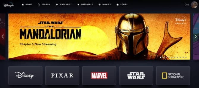 صورة لـ هل يستحق الحصول على إشتراك Disney+ التكلفة المطلوبة؟ | Disney_home_screen_with_franchise_buttons_and_banner_670x298-w2zXeTfs-DzTechs