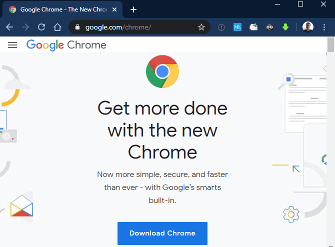 صورة لـ حصلت على كمبيوتر جديد؟ أفضل تطبيقات Windows التي يجب عليك تثبيتها أولاً | Download_Chrome_Page-87DJeRfs-DzTechs