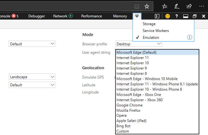صورة لـ كيفية تغيير وكيل المستخدم الخاص بالمتصفح وخداع مواقع الويب | Edge_Change_User_Agent_670x435-UyryrTfs-DzTechs
