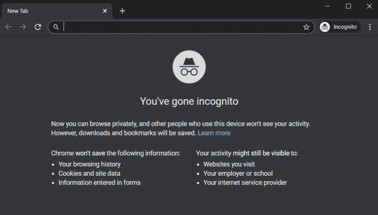 صورة لـ كيفية تشغيل نُسخ مستقلة متعددة من Google Chrome | Incognito_768x437-J61HsRfs-DzTechs