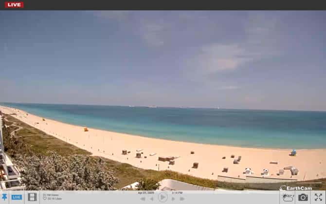 صورة لـ أفضل تجارب السفر الافتراضية التي يمكن لعائلتك الاستمتاع بها معًا | MiamiBeachLiveCam-6EQcDRfs-DzTechs