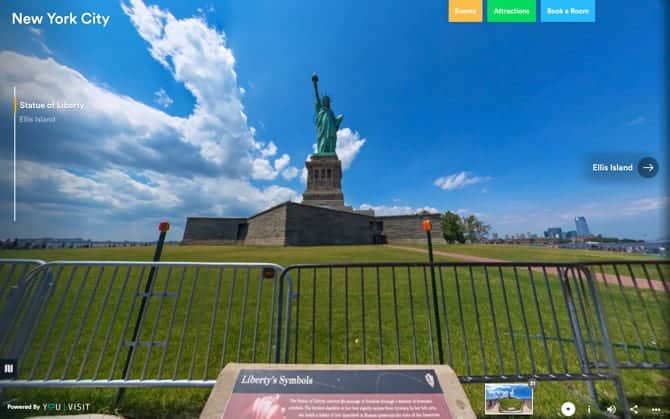 صورة لـ أفضل تجارب السفر الافتراضية التي يمكن لعائلتك الاستمتاع بها معًا | NYCStatueOfLibertyVirtualTour-zoRcDRfs-DzTechs