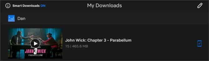 صورة لـ كيفية تنزيل الأفلام على iPad أو iPhone لمشاهدتها في وضع عدم الاتصال | Netflix_downloaded_movie-oFxU3Kfs-DzTechs