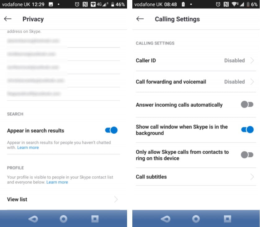 صورة لـ كيفية استخدام Skype على أجهزة Android و iOS للمُبتدئين | Protect_Your_Privacy_When_Using_Skype_on_Android-LKJQORfs-DzTechs
