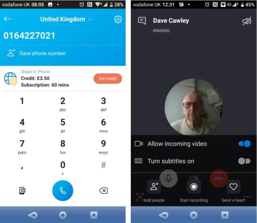 صورة لـ كيفية استخدام Skype على أجهزة Android و iOS للمُبتدئين | Skype_Phone-3SJQORfs-DzTechs