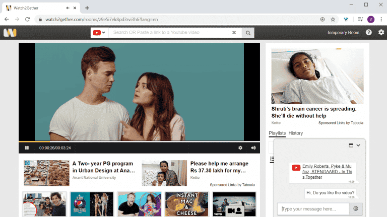 صورة لـ كيفية مشاهدة YouTube مع أصدقائك في الوقت الفعلي على سطح المكتب والهاتف | Watch2Gether_768x431-SbULvRfs-DzTechs