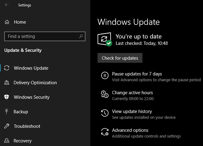 صورة لـ بعد تثبيت Windows 10: الأشياء التي يجب عليك القيام بها | Windows_10_May_2019_Windows_Update-ye1BoSfs-DzTechs