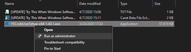 صورة لـ ماذا تفعل عندما لا يتم تثبيت تطبيقات Windows | Windows_Run_as_Admin_670x183-rI2ARSfs-DzTechs