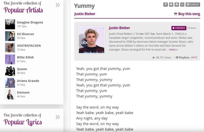 صورة لـ أفضل المواقع للعثور على كلمات الأغاني عبر الانترنت | best_lyrics_sites_1-9jAkGSfs-DzTechs