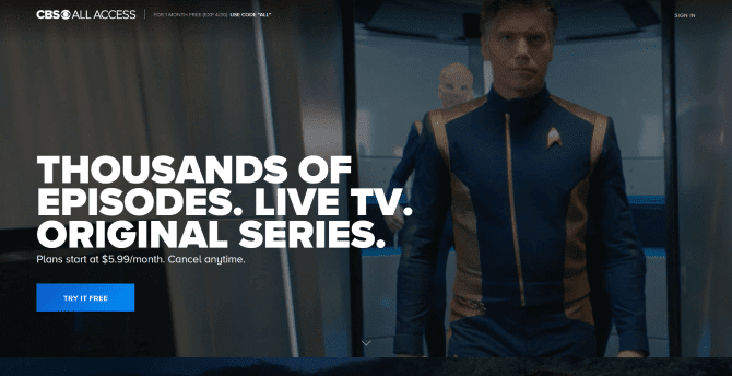 صورة لـ أفضل خدمات البث البديلة لـ Netflix ، المجانية والمدفوعة | cbs-LErMkTfs-DzTechs