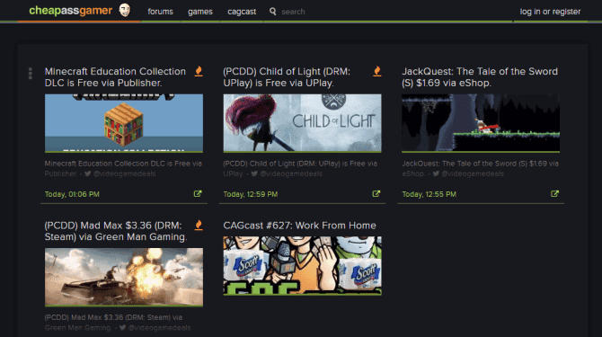 صورة لـ أفضل مواقع الويب للحصول على الصفقات والتخفيضات لألعاب الفيديو | cheapassgamer-yICX2Rfs-DzTechs