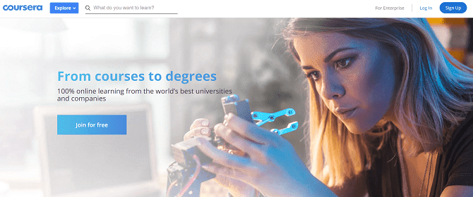 صورة لـ أفضل مواقع الويب للحصول على الدورات الجامعية المجانية عبر الإنترنت | coursera_website_screenshot-MSe1kRfs-DzTechs