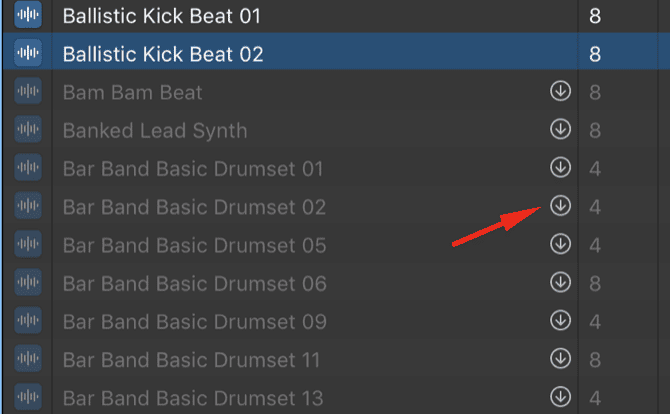 صورة لـ كيفية استخدام GarageBand والتكرارات الحلقية الموسيقية المجانية لإنشاء المسارات الخاصة بك | download_apple_loops-W3Bi1Rfs-DzTechs