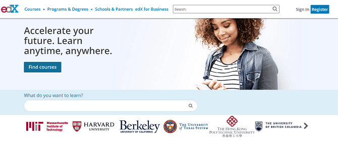 صورة لـ أفضل مواقع الويب للحصول على الدورات الجامعية المجانية عبر الإنترنت | edx_website_screenshot-9Yd1kRfs-DzTechs