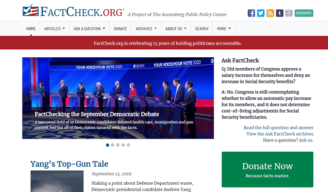 صورة لـ أفضل النصائح لاكتشاف وتجنب (نشر) الأخبار المزيفة أثناء الأزمات | factcheck_org_website_670x392-R9GW0Sfs-DzTechs